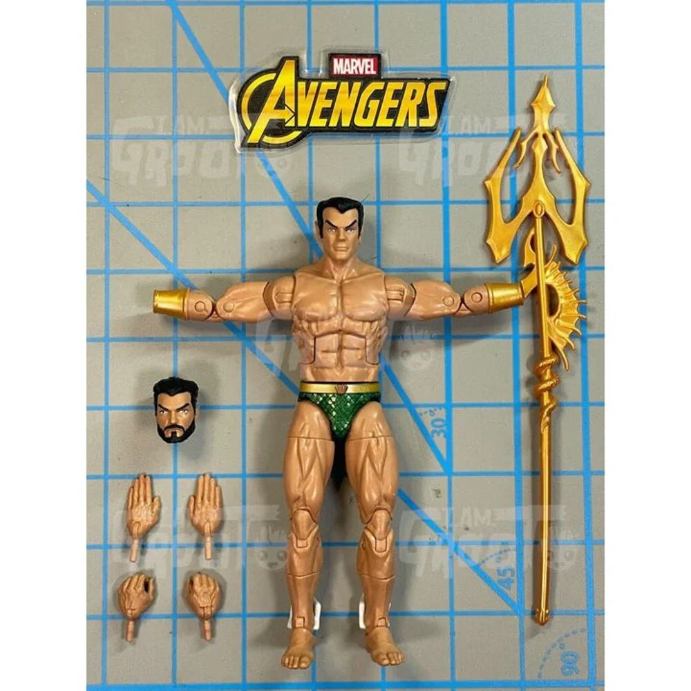 Marvel Legends Namor Sub-Mariner Action Figure Complete Submariner Okoye Wave B